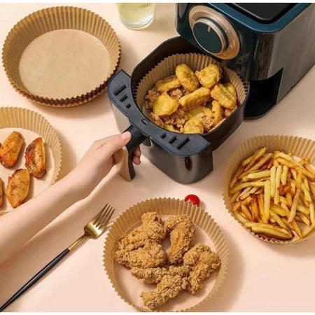 Forma De Airfryer Descartável Antiaderente